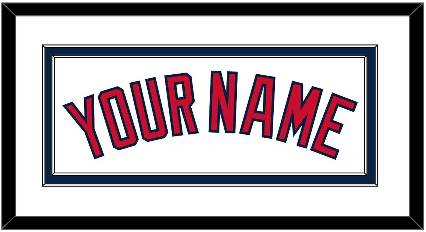 Cleveland Name - Home White - Signature Tier 1