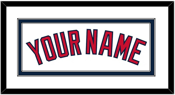 Cleveland Name - Home White - Double Mat 1