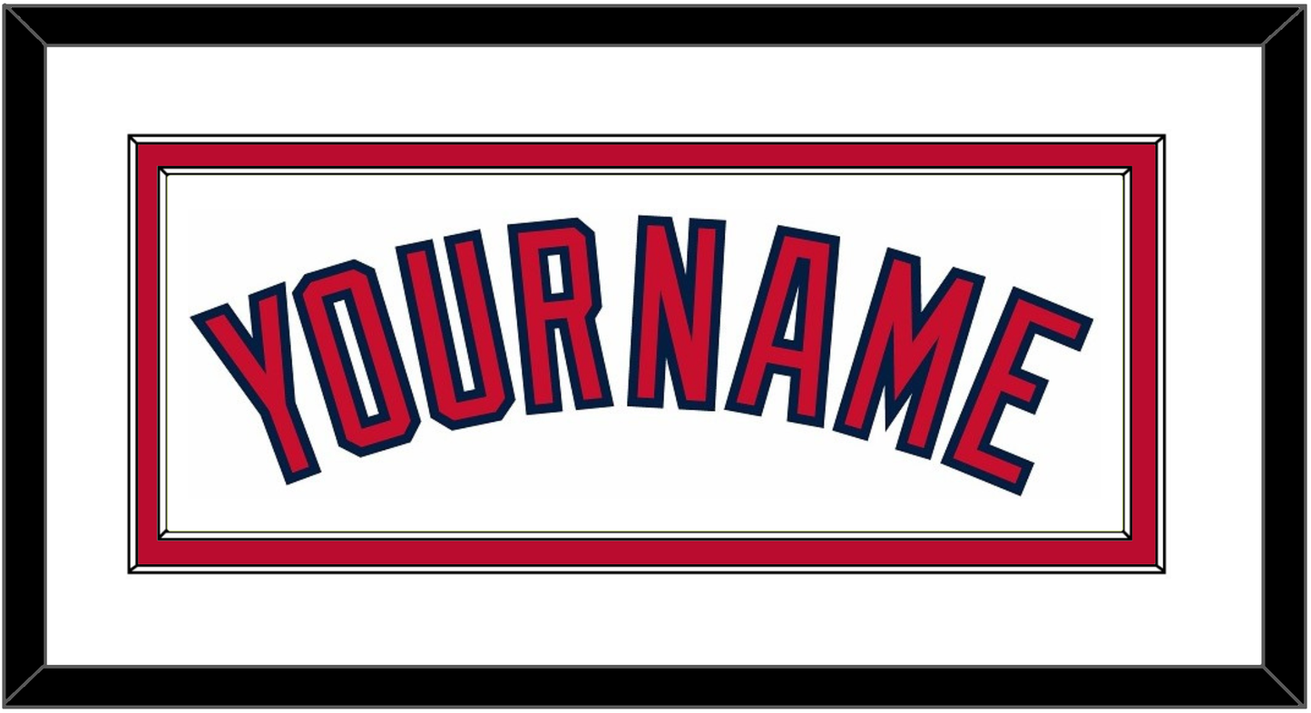 Cleveland Name - Home White (2012-2021) - Signature Tier 2