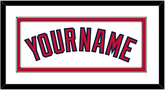 Cleveland Name - Home White (2012-2021) - Signature Tier 2