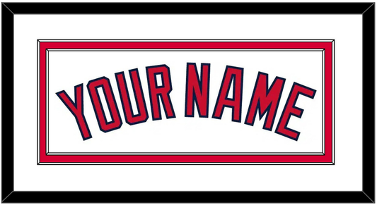 Cleveland Name - Home White - Signature Tier 2