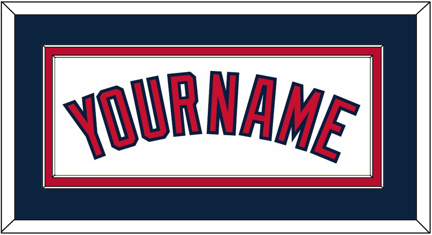 Cleveland Name - Home White (2012-2021) - Signature Tier 3