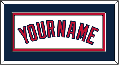 Cleveland Name - Home White (2012-2021) - Signature Tier 3