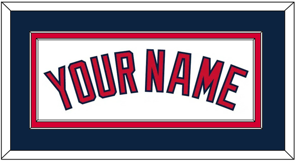 Cleveland Name - Home White - Double Mat 3