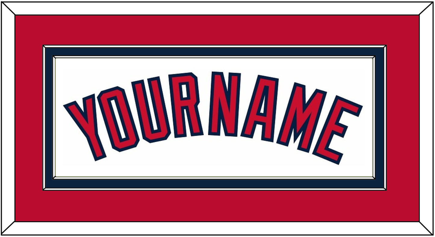 Cleveland Name - Home White (2012-2021) - Signature Tier 4