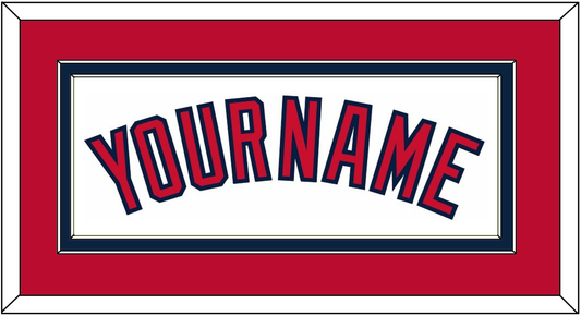 Cleveland Name - Home White (2012-2021) - Signature Tier 4
