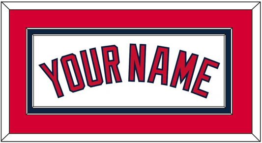 Cleveland Name - Home White - Signature Tier 4