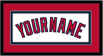 Cleveland Name - Home White (2012-2021) - Signature Tier 4