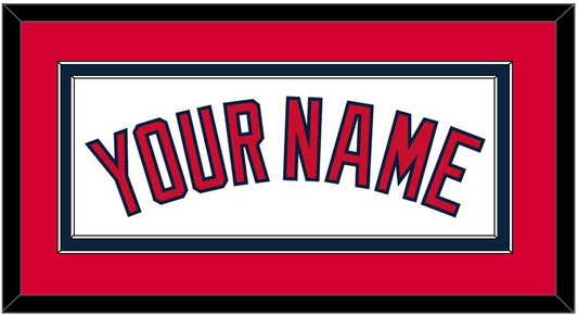 Cleveland Name - Home White - Signature Tier 4