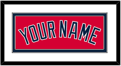 Cleveland Name - Alternate Red - Signature Tier 1