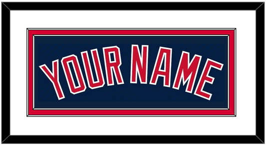 Cleveland Name - Alternate Blue - Signature Tier 1