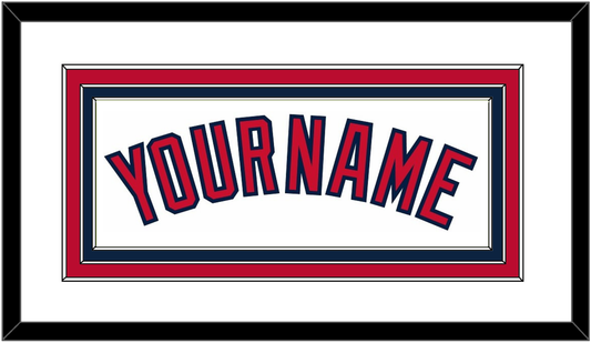 Cleveland Name - Home White (2012-2021) - Premier Tier 1