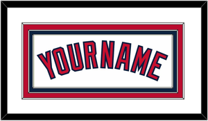 Cleveland Name - Home White (2012-2021) - Triple Mat 1