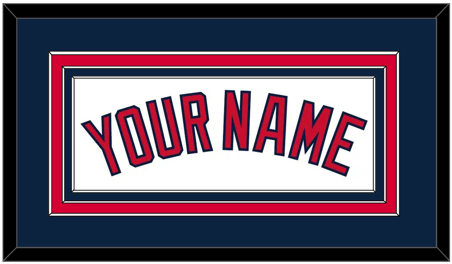 Cleveland Name - Home White - Premier Tier 2