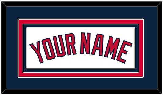 Cleveland Name - Home White - Premier Tier 2