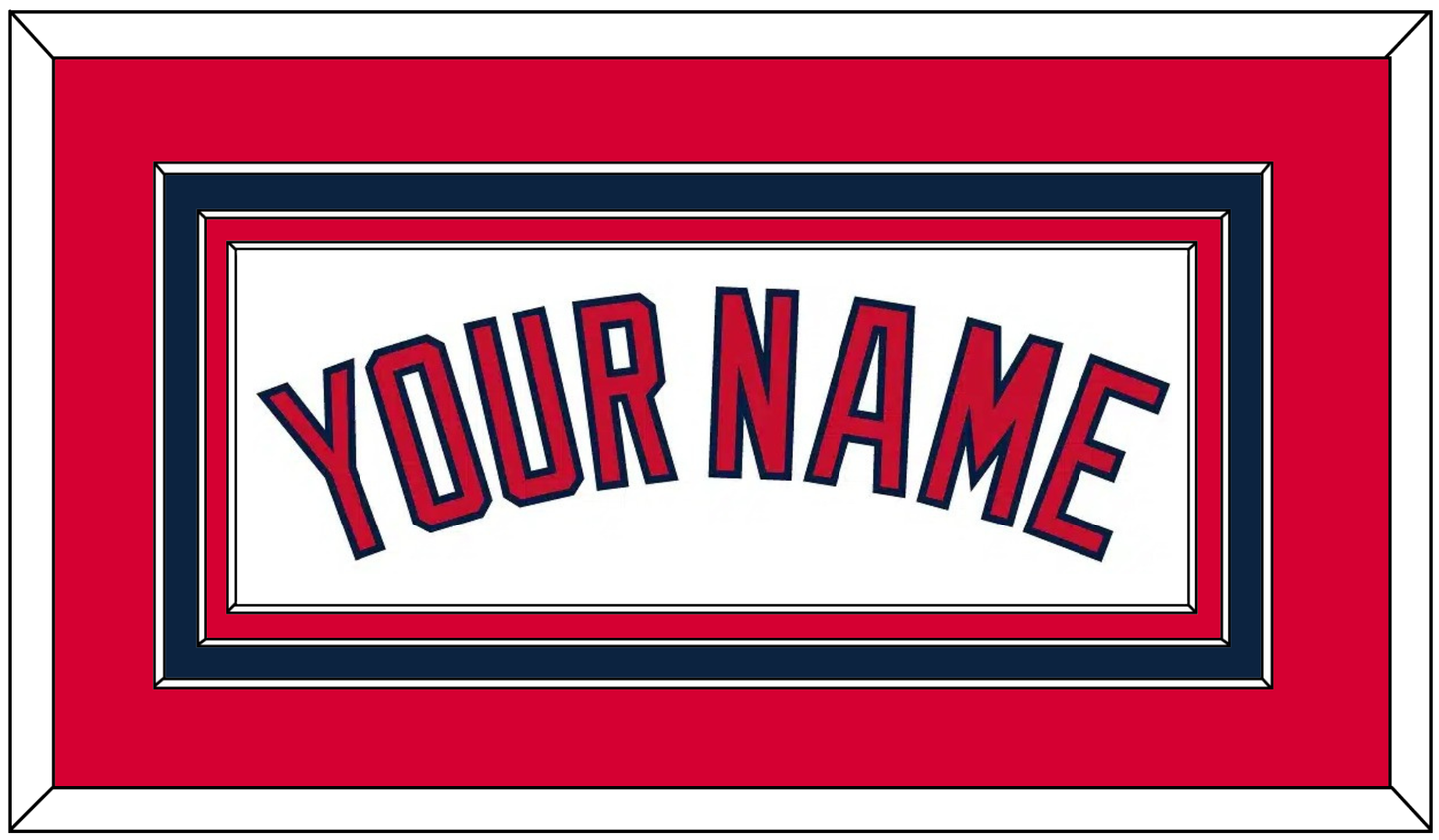 Cleveland Name - Home White - Premier Tier 3