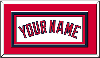 Cleveland Name - Home White - Premier Tier 3