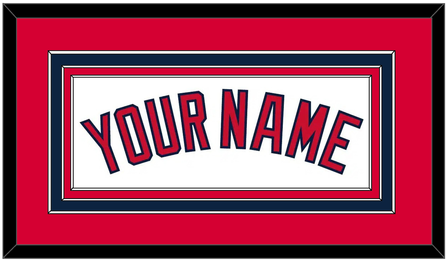 Cleveland Name - Home White - Premier Tier 3