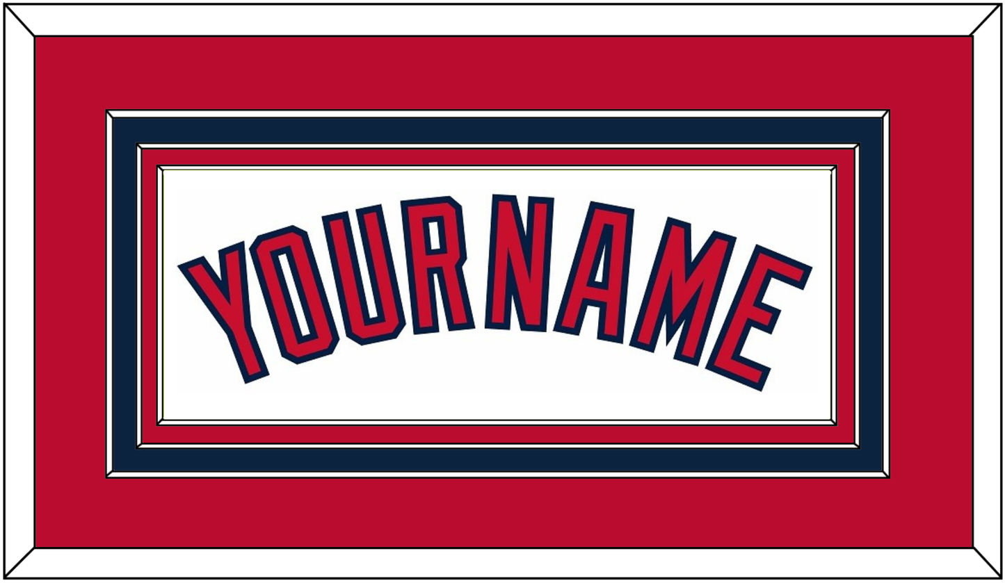 Cleveland Name - Home White (2012-2021) - Premier Tier 3