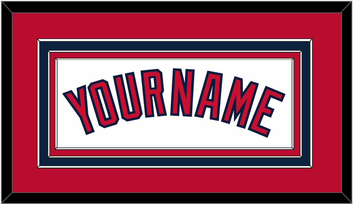 Cleveland Name - Home White (2012-2021) - Premier Tier 3