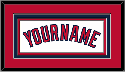 Cleveland Name - Home White (2012-2021) - Premier Tier 3