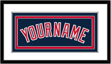 Cleveland Name - Alternate Blue (2019-2021) - Triple Mat 1