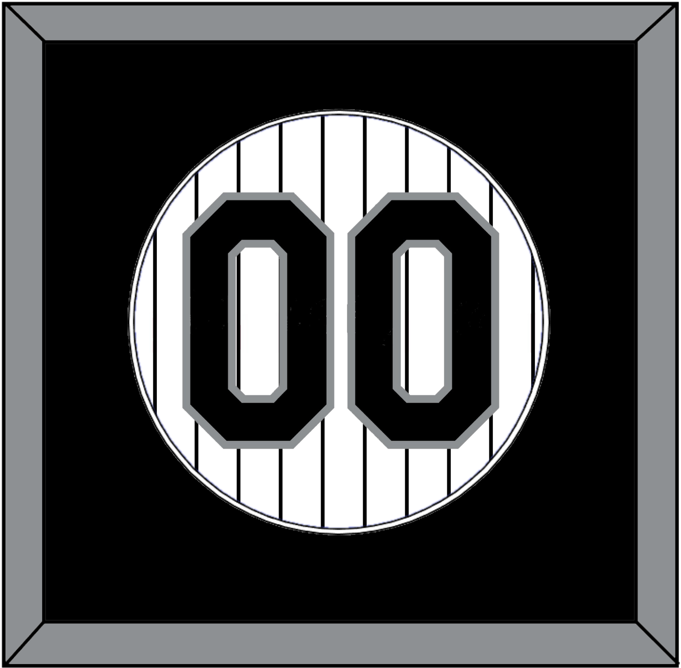 Colorado Number - Home White Pinstripes - Essential Tier 2