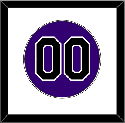 Colorado Number - Alternate Purple - Essential Tier 1