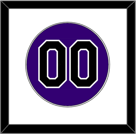 Colorado Number - Alternate Purple - Essential Tier 1