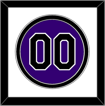 Colorado Number - Alternate Purple - Signature Tier 1