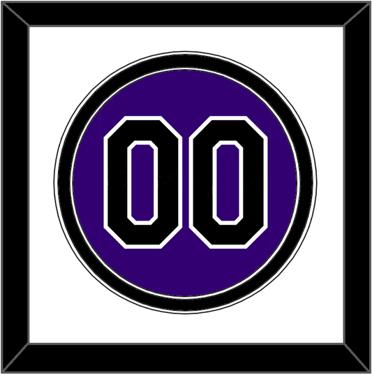 Colorado Number - Alternate Purple - Signature Tier 1
