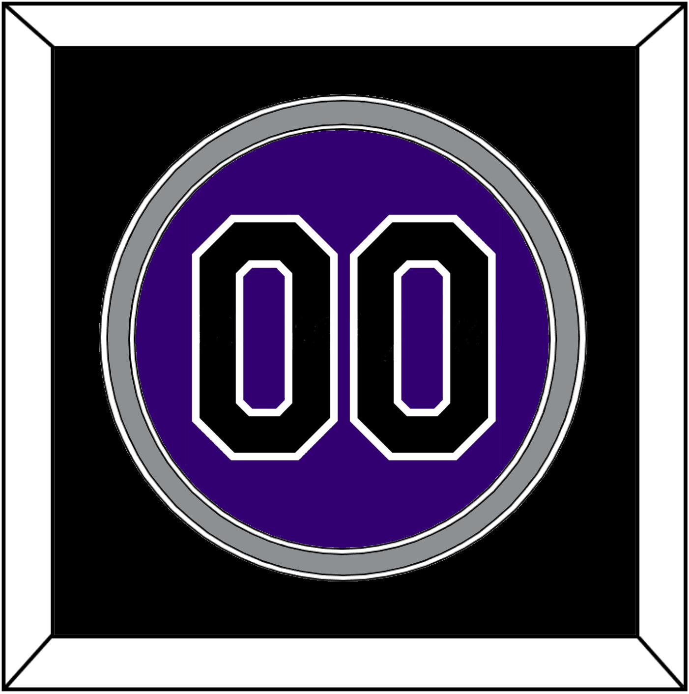 Colorado Number - Alternate Purple - Signature Tier 2