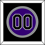 Colorado Number - Alternate Purple - Double Mat 2