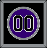 Colorado Number - Alternate Purple - Double Mat 2