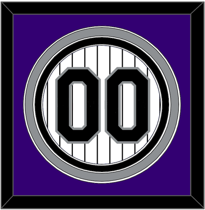 Colorado Number - Home White Pinstripes - Premier Tier 2