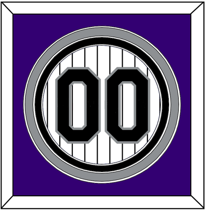 Colorado Number - Home White Pinstripes - Premier Tier 2