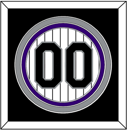 Colorado Number - Home White Pinstripes - Premier Tier 3