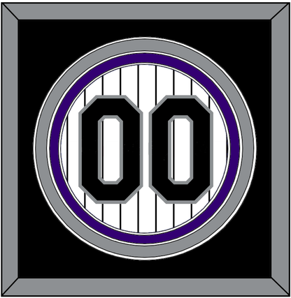 Colorado Number - Home White Pinstripes - Premier Tier 3