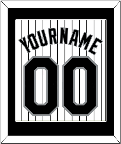 Colorado Name & Number - Home White Pinstripes - Essential Tier 2