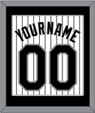 Colorado Name & Number - Home White Pinstripes - Single Mat 2