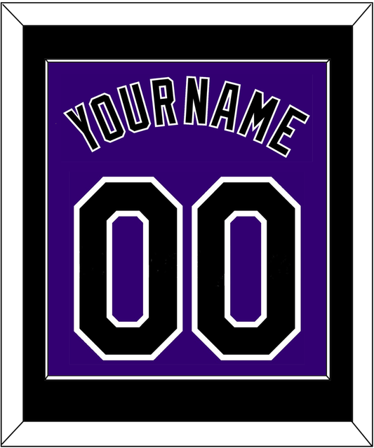 Colorado Name & Number - Alternate Purple - Essential Tier 2