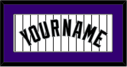 Colorado Name - Home White Pinstripes - Essential Tier 1