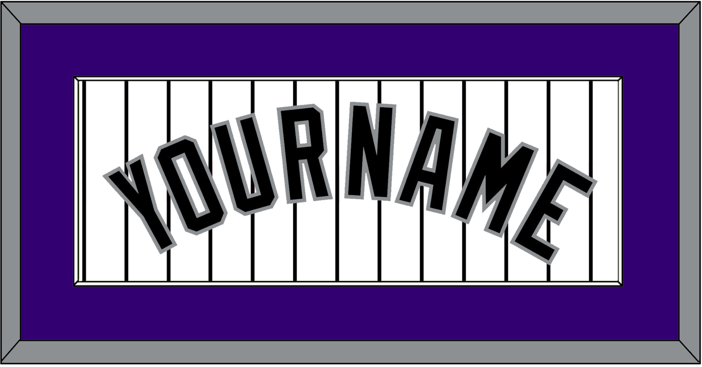 Colorado Name - Home White Pinstripes - Essential Tier 1