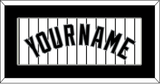 Colorado Name - Home White Pinstripes - Single Mat 2