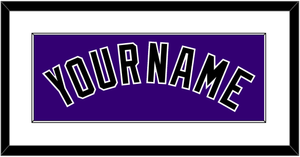 Colorado Name - Alternate Purple - Single Mat 1