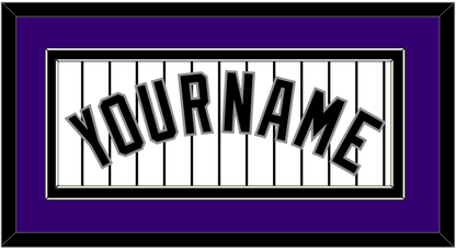 Colorado Name - Home White Pinstripes - Signature Tier 2