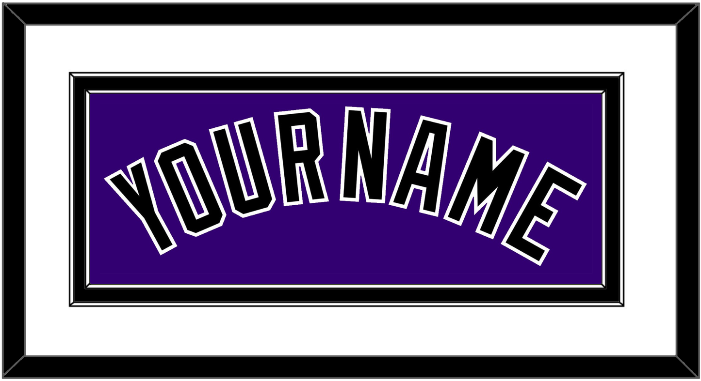 Colorado Name - Alternate Purple - Signature Tier 1