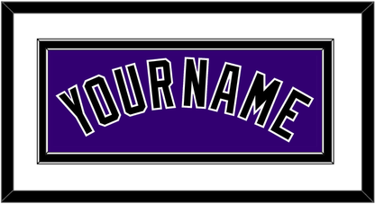 Colorado Name - Alternate Purple - Signature Tier 1