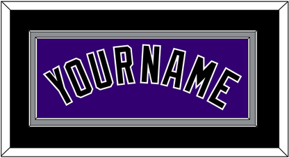 Colorado Name - Alternate Purple - Signature Tier 2