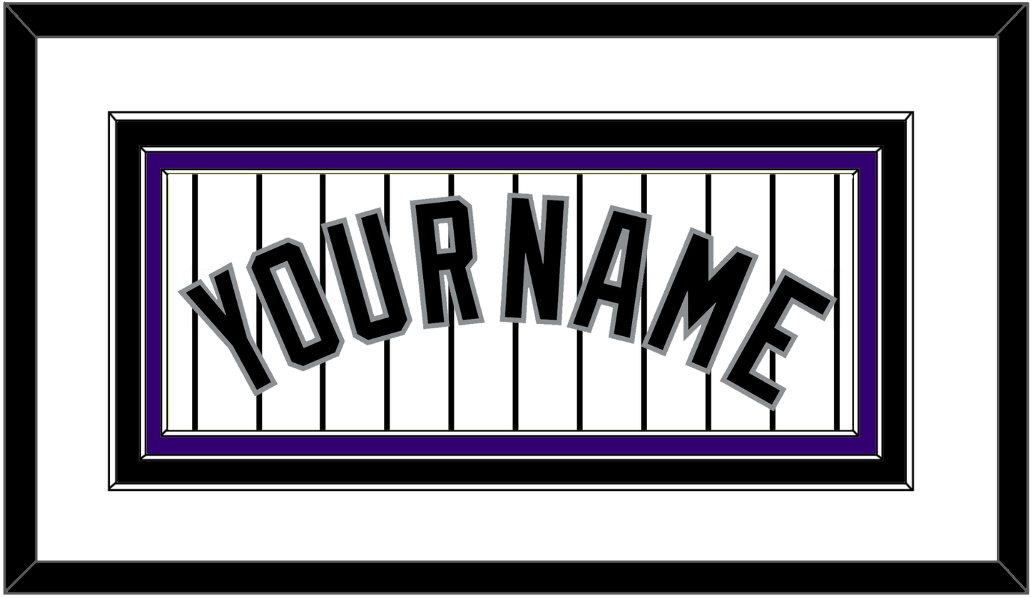 Colorado Name - Home White Pinstripes - Premier Tier 1